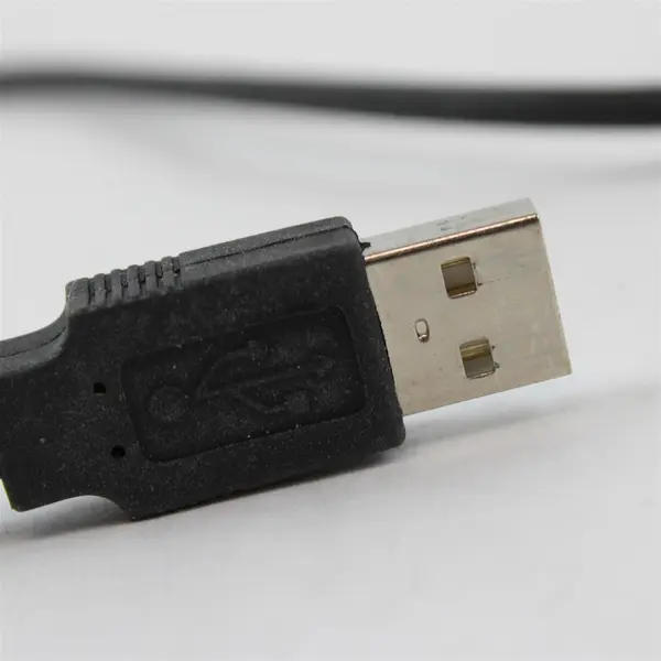 Lot of 2 RCA AV Cable USB-A to Mini-USB Cable Ferrite Core