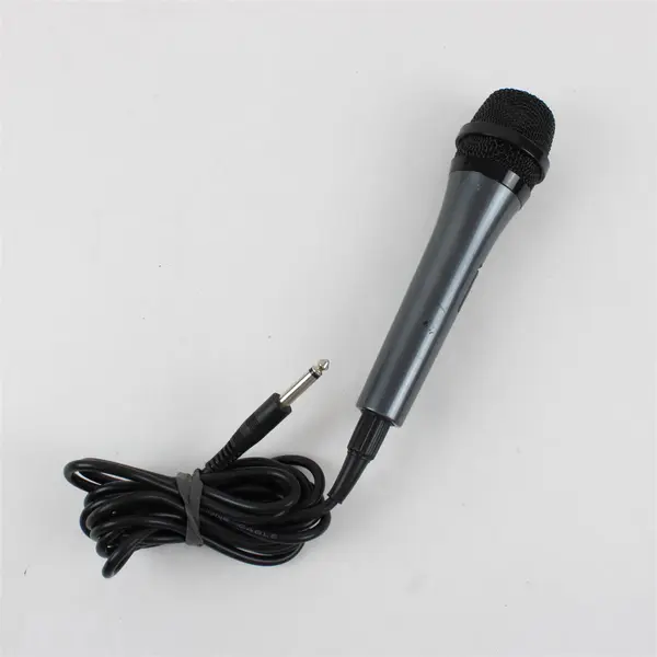 Singing Machine SMM205 Unidirectional Dynamic Wired Microphone Black