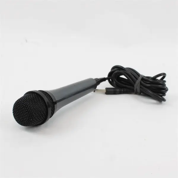 Singing Machine SMM205 Unidirectional Dynamic Wired Microphone Black