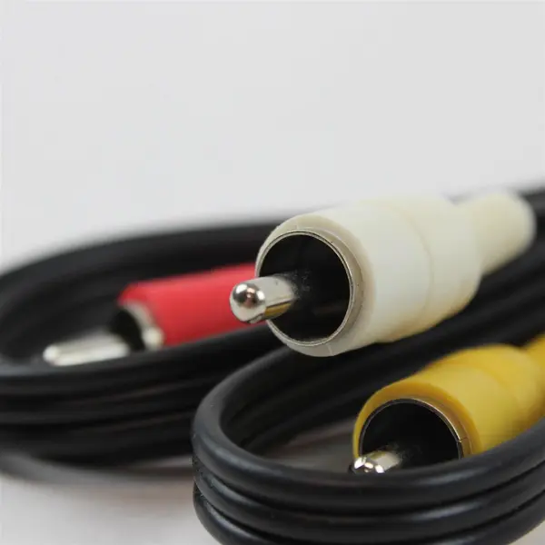 Lot of 2 RCA Composite AV Cable + Stereo Audio RCA Cable