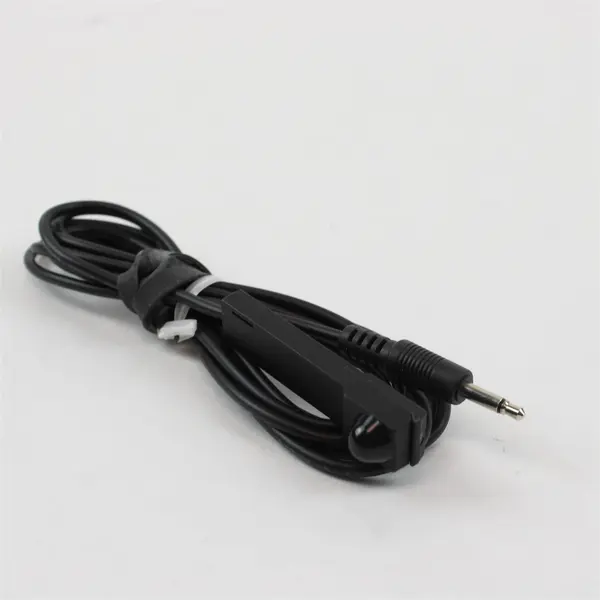 Black Infrared Emitter Cable 3.5mm Plug for Cable Boxes AV Receivers