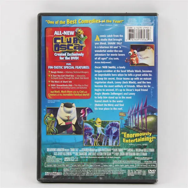 Dreamworks' Shark Tale DVD - Untested