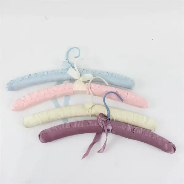 Nordstrom Satin Wrapped Clothes Hangers Set of 4