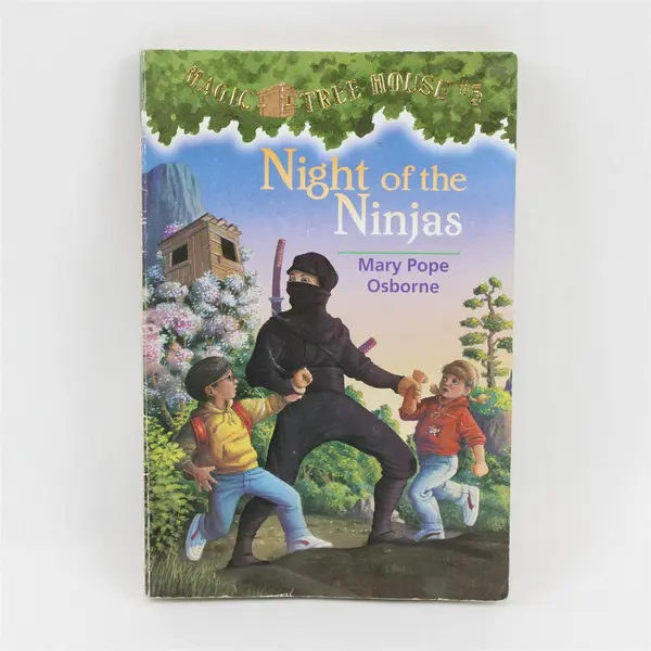 VTG Magic Tree House #5 Night of the Ninjas Mary Pope Osborne 1995 Paperback