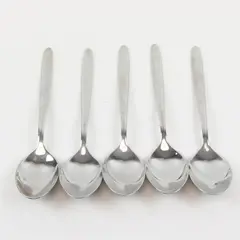 Lot of 5 Stainless Steel Tablespoons by WMF Cromargan Sydney Pattern