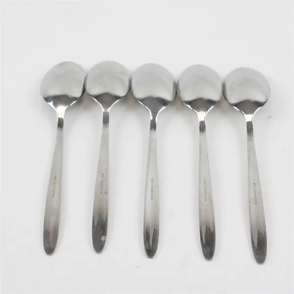 Lot of 5 Stainless Steel Tablespoons by WMF Cromargan Sydney Pattern