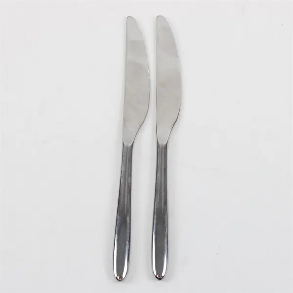 Two Stainless Dinner Knives  by WMF in the pattern Sydney