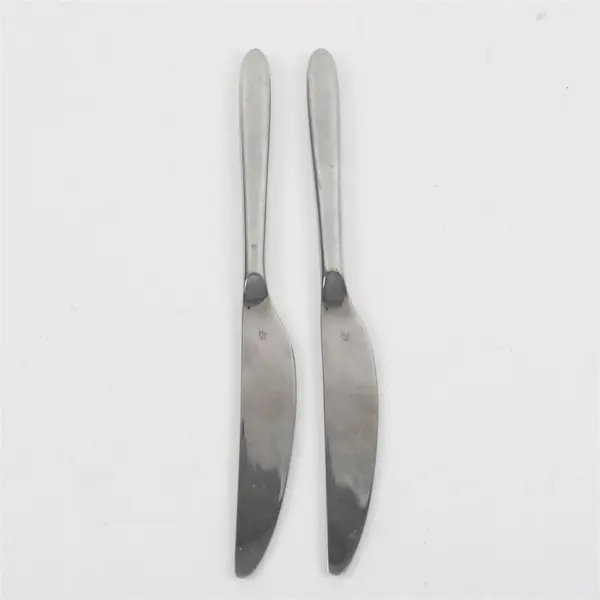 Two Stainless Dinner Knives  by WMF in the pattern Sydney