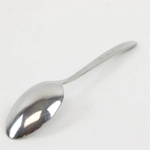 Five Stainless Egg Spoons by WMF Cromargan in the Pattern Sydney.