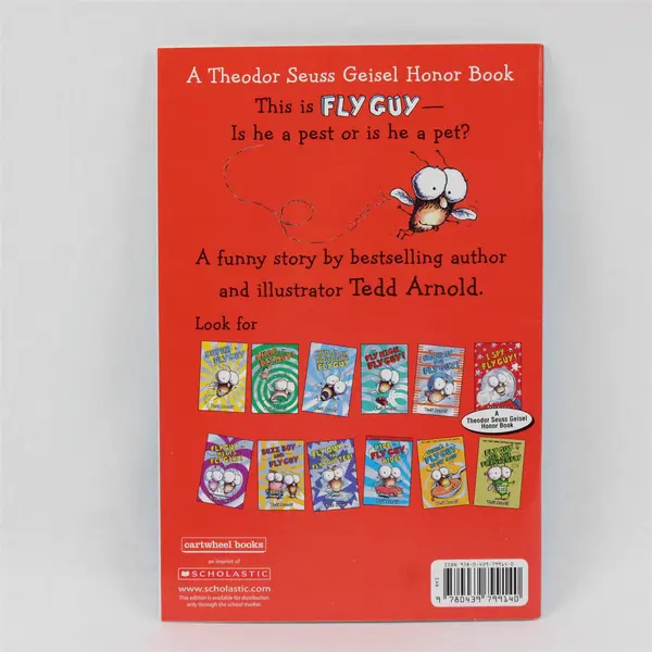 Hi! Fly Guy by Tedd Arnold 2013 PB Theodor Seuss Geisel Honor Book Scholastic 