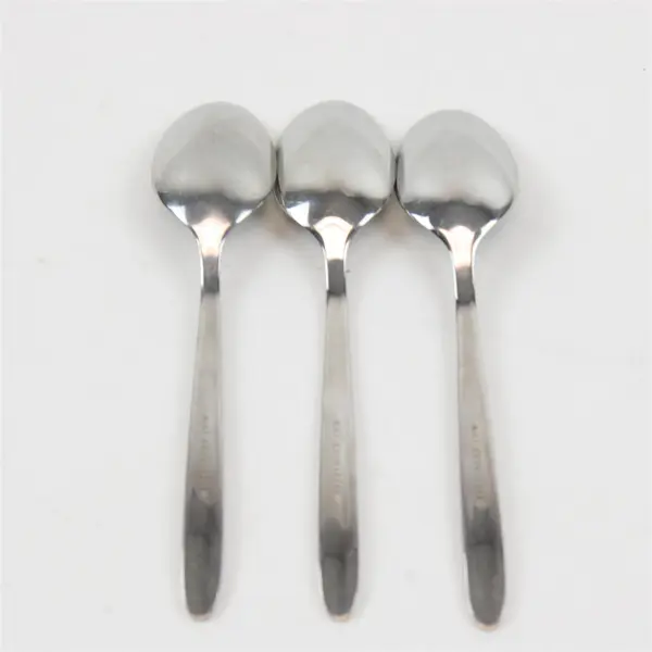 Lot of 3 Egg Spoons Stainless Steel by WMF Cromargan Sydney Pattern