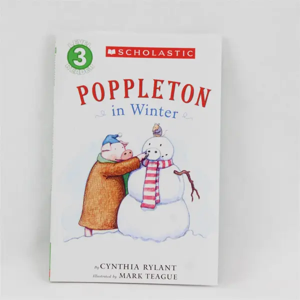 Scholastic Inc Poppleton in Winter Cynthia Rylant Level 3 Reader 2008 PB VG