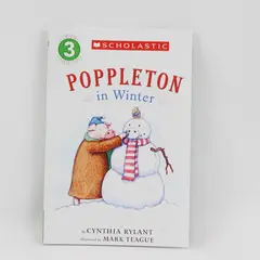 Scholastic Inc Poppleton in Winter Cynthia Rylant Level 3 Reader 2008 PB VG