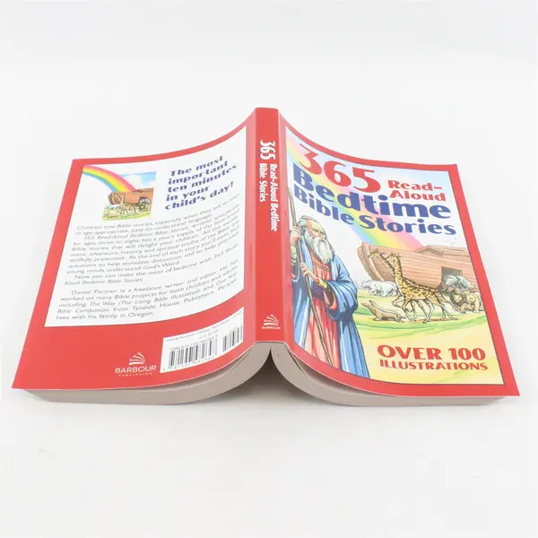 Vintage 1995 365 Read-Aloud Bedtime Bible Stories Daniel Partner Illustrated PB