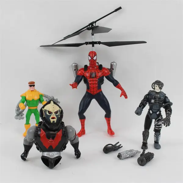 Action Figure Lot Spider-Man Dr Octopus Star Trek Horak Parts/Repair
