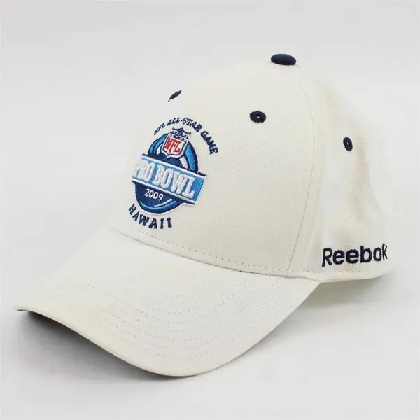 Reebok NFL Pro Bowl Honolulu Hawaii 2009 Embroidered White Cap One Size