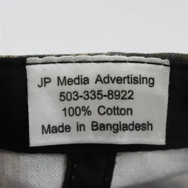 JP Media Curtis Trailers Embroidered Camo Baseball Cap One Size