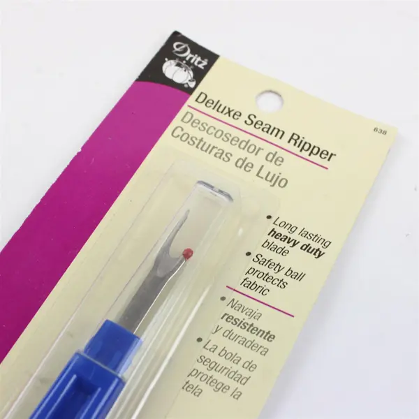 Lot of Three New-in-Package Seam Rippers - 2 Prym-Dritz and 1 Singer