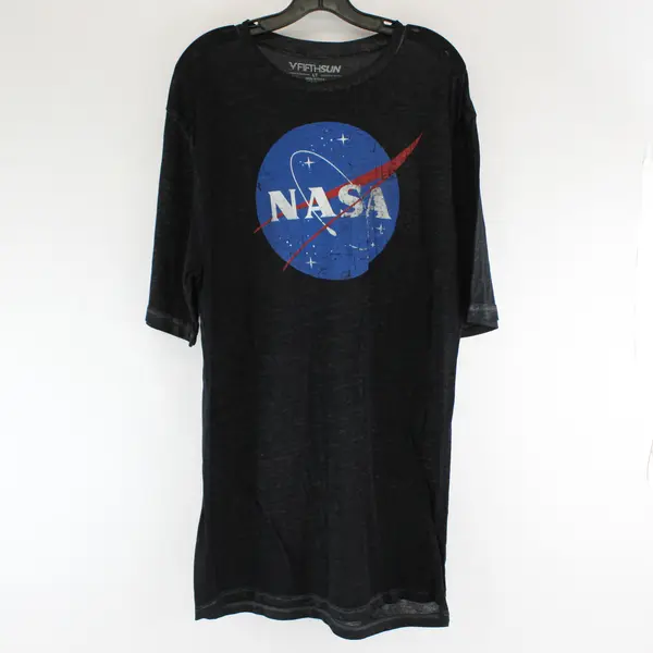 Fifth Sun NASA Black T Shirt Men's LT Graphic Tee