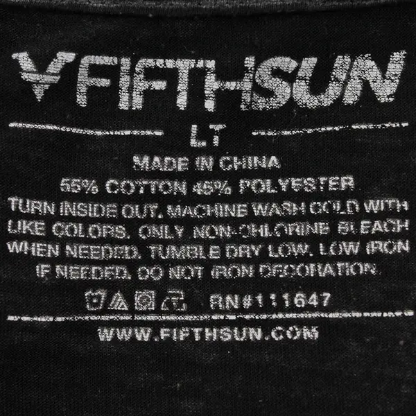 Fifth Sun NASA Black T Shirt Men's LT Graphic Tee