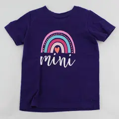 Port & Company Purple 3T Toddler Short Sleeve Crew Neck T-Shirt