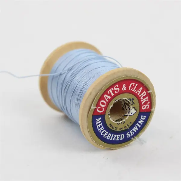 Lot of 5 Coats & Clark's Thread Spools Assorted Colors