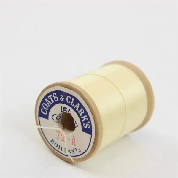 Lot of 5 Coats & Clark's Thread Spools Assorted Colors