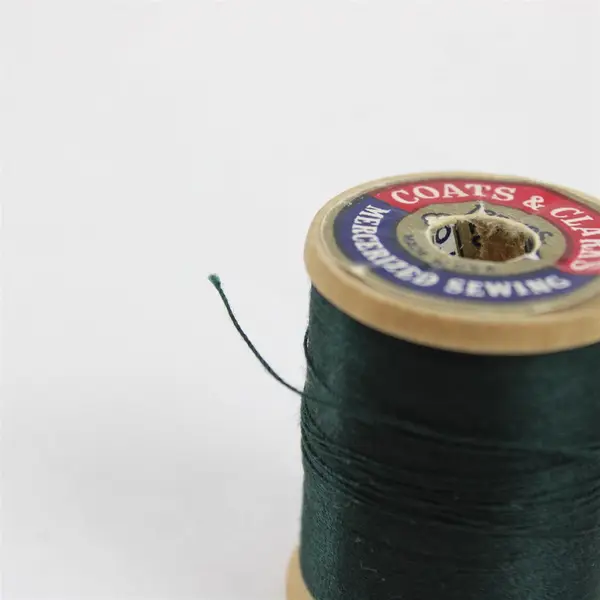 Lot of 5 Coats & Clark's Thread Spools Assorted Colors