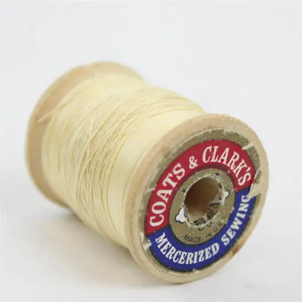 Lot of 8 Coats & Clark's Thread Spools Assorted Colors