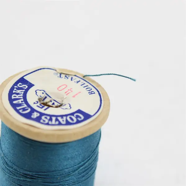 Lot of 7 Coats & Clark's Sewing Thread Spools Assorted Colors