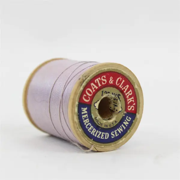 Lot of 7 Coats & Clark's Assorted Sewing Thread Spools