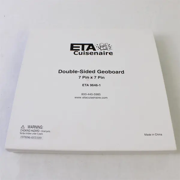 ETA Cuisenaire Double-Sided Geoboard 7 Pin x 7 Pin Educational Tool