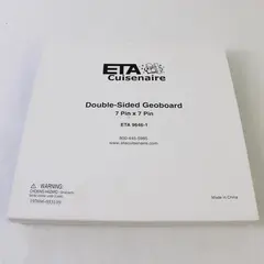 ETA Cuisenaire Double-Sided Geoboard 7 Pin x 7 Pin Educational Tool