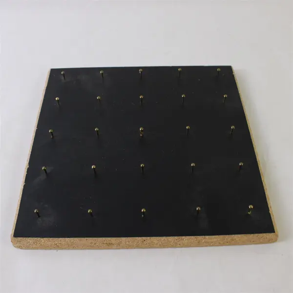 Creative Publications Inc Wooden 5x5 Pin Geoboard Math Educational Tool