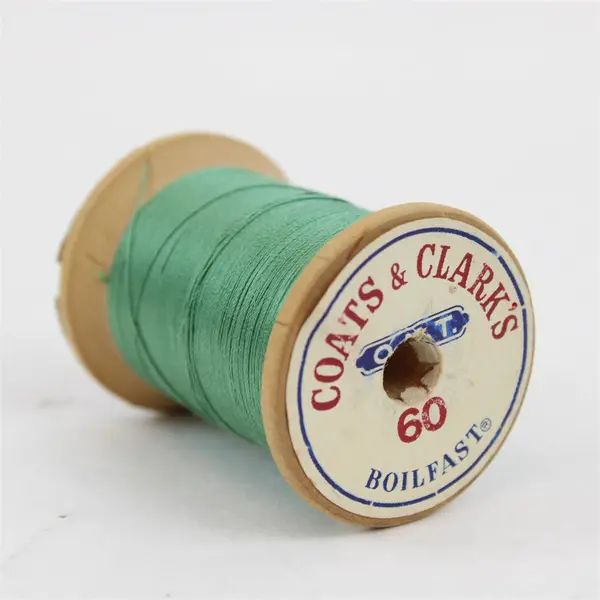 Lot of 6 Coats & Clarks Sewing Thread Spools Assorted Colors