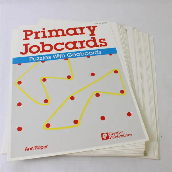Set of Creative Publications Geoboard Puzzles Primary and Intermediate Jobcards