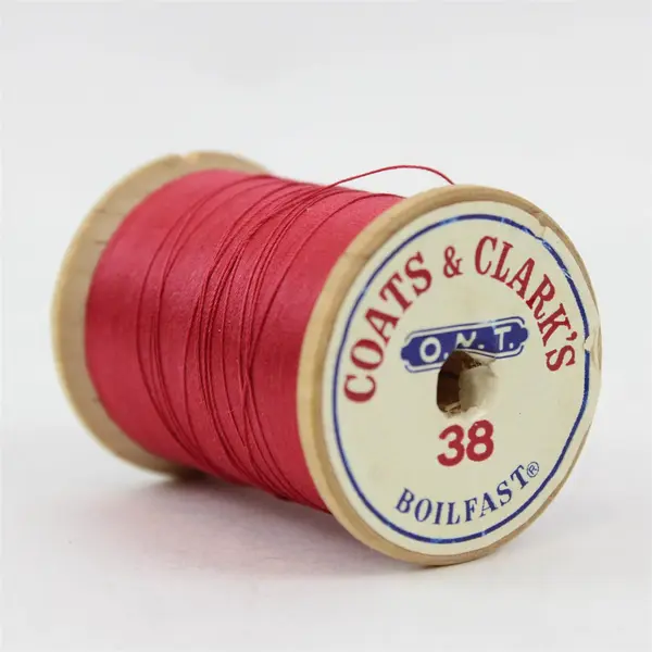 Lot of 7 Coats & Clarks Sewing Thread Spools Assorted Colors