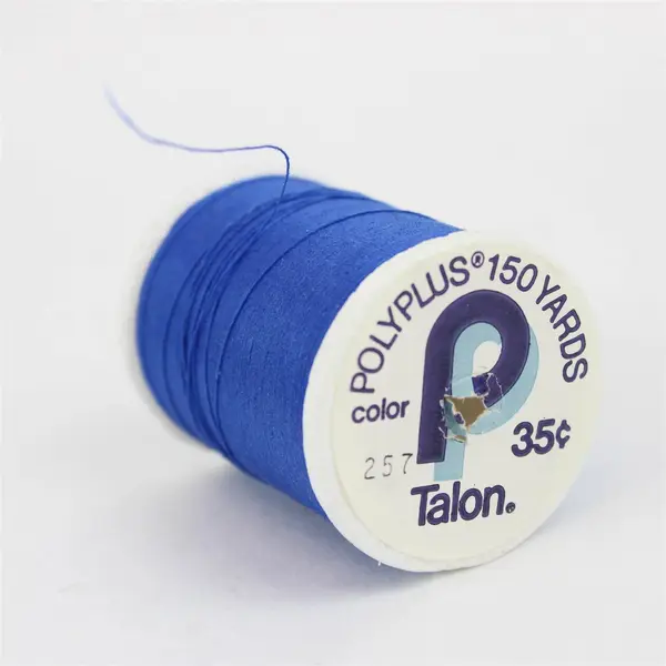 Lot of 6 Talon Sewing Thread Spools Assorted Colors