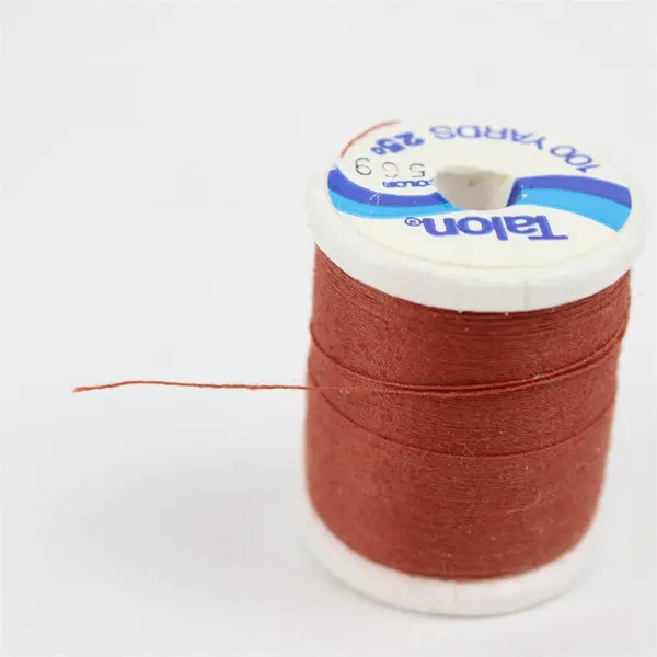 Lot of 6 Talon Sewing Thread Spools Assorted Colors