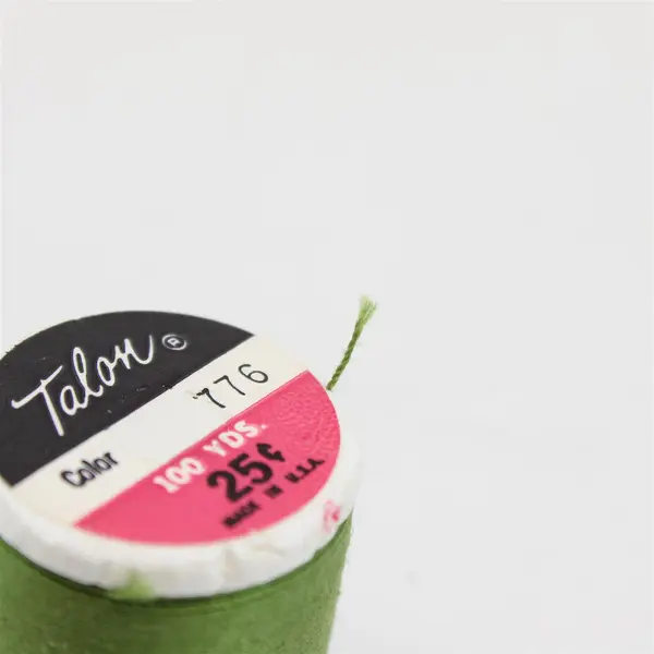 Lot of 7 Talon Sewing Thread Spools Assorted Colors