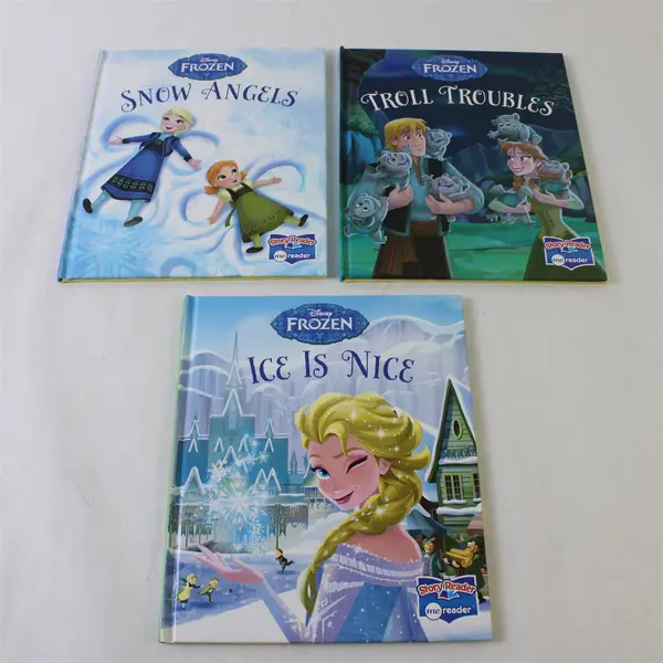 Lot of 8 Disney Story Reader Me Reader Frozen Hardcover Kids' Books FLAWED