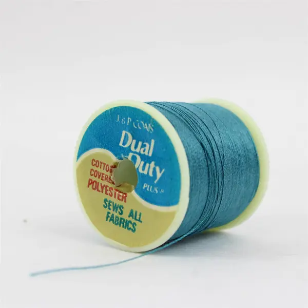 Lot of 4 Coats Sewing Thread Spools Assorted Colors