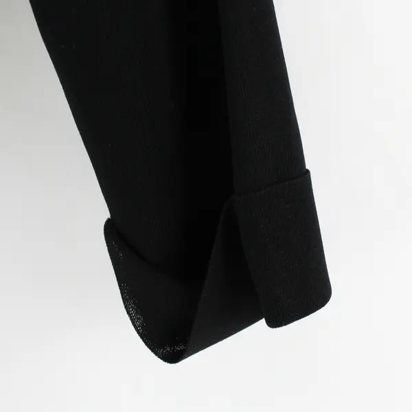 Exclusively Misook Black Pullover Shirt 3/4 Sleeve Size Small