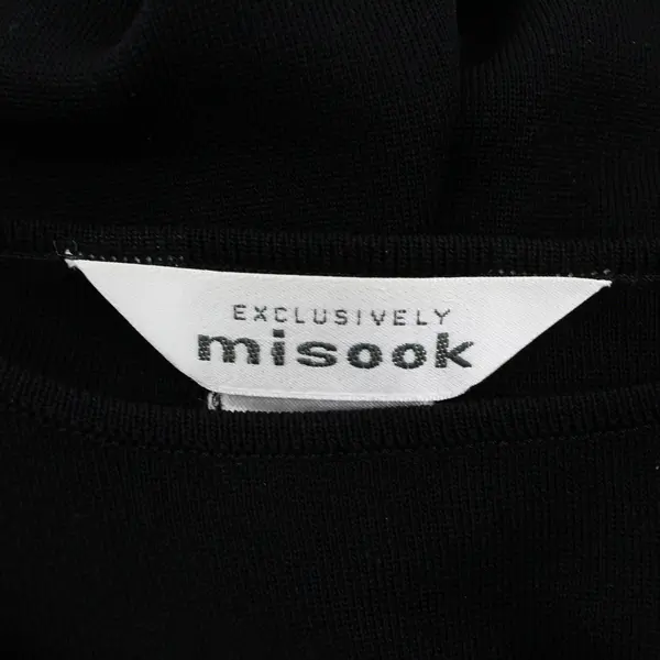 Exclusively Misook Black Pullover Shirt 3/4 Sleeve Size Small