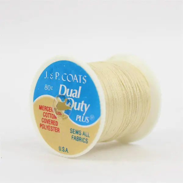 Lot of 5 Coats Sewing Thread Spools Assorted Colors
