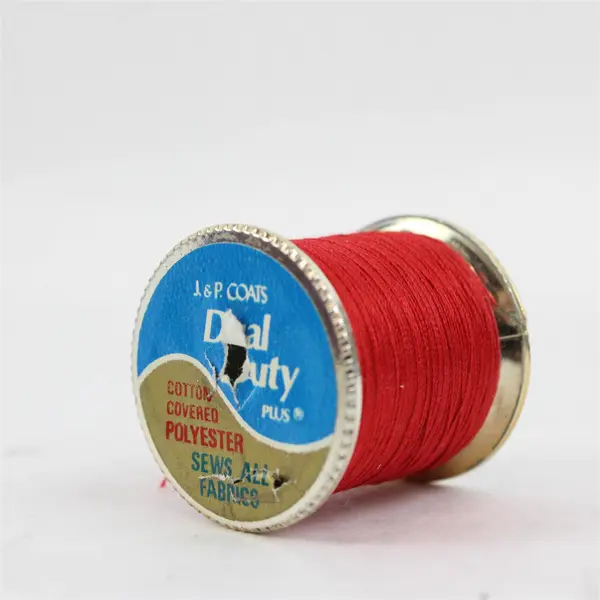 Lot of 7 Coats Sewing Thread Spools Assorted Colors