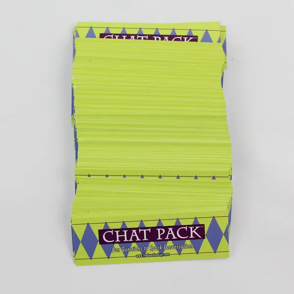 Chat Pack: Fun Questions to Spark Conversations Cards