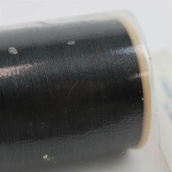 American Thread Black Heavy Duty Cotton Upholstery Thread 300 Yd Spool New