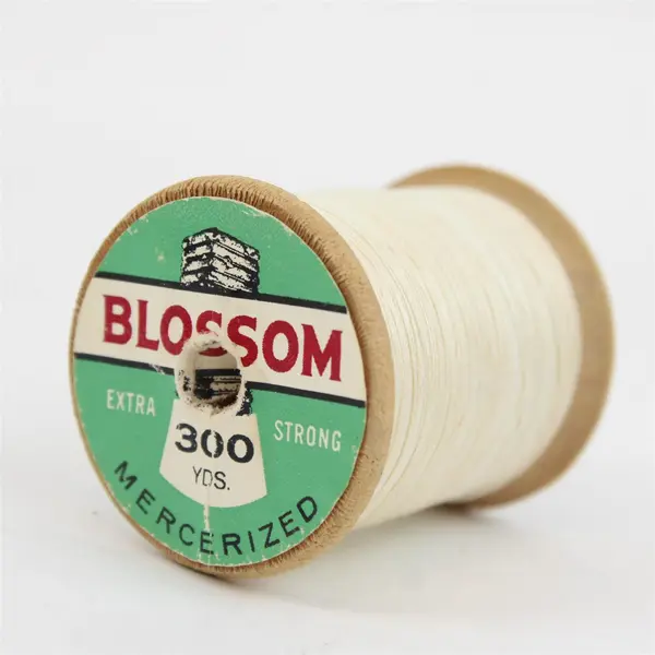 Vintage Wooden Spool Sewing Thread Mixed Lot of 6
