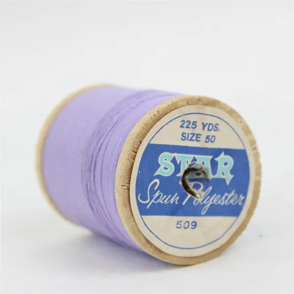 Vintage Wooden Spool Sewing Thread Mixed Lot of 6